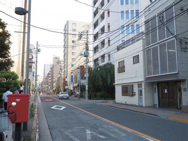 朝日シティパリオ高輪台A館　前面道路