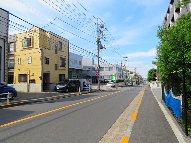 ジェイパーク上池台　前面道路