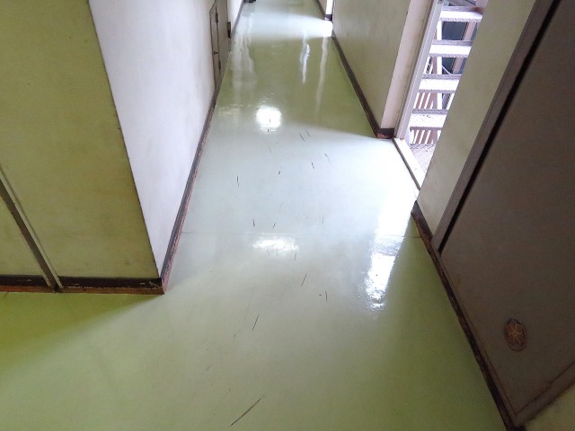 第三宮庭マンション　共用廊下