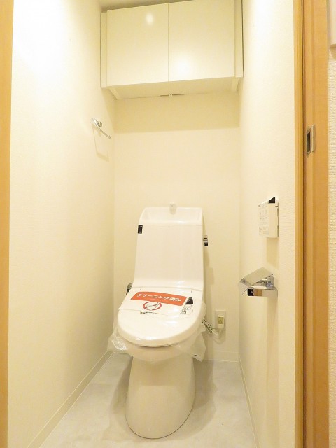 キャッスルマンション武蔵小山　ウォシュレット付トイレ