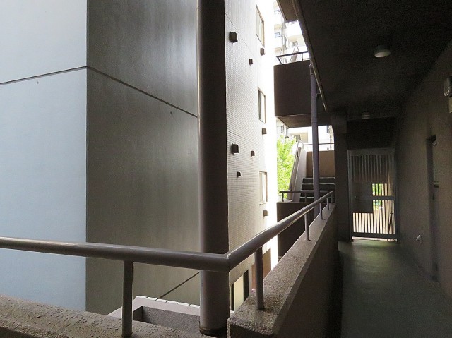 キャッスルマンション武蔵小山　共用廊下