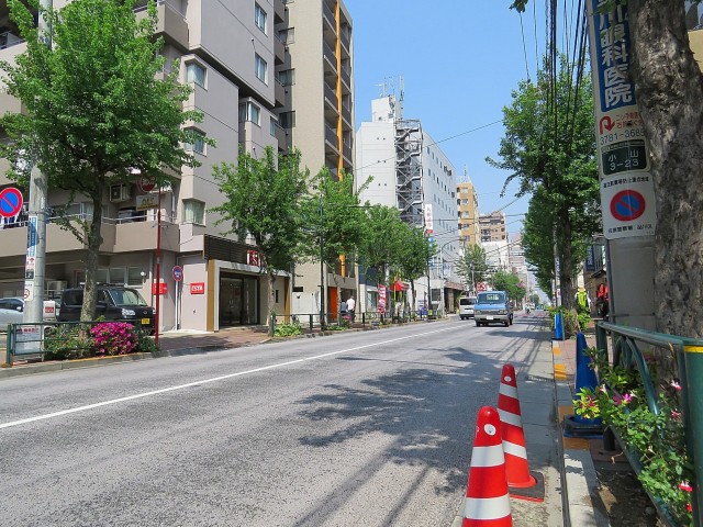 キャッスルマンション武蔵小山　前面道路