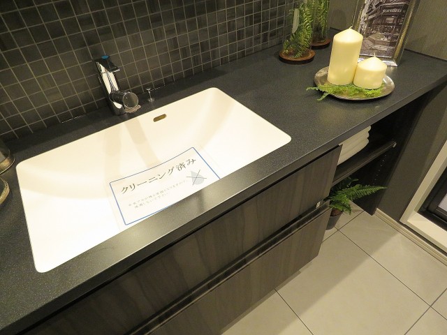 ハウス三軒茶屋　洗面化粧台