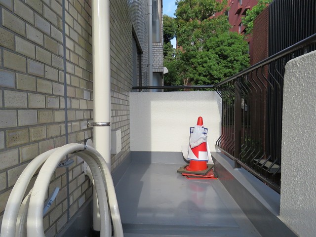 島津山ヒルズ　バルコニー