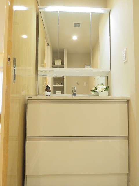 日商岩井桜新町マンション　洗面化粧台