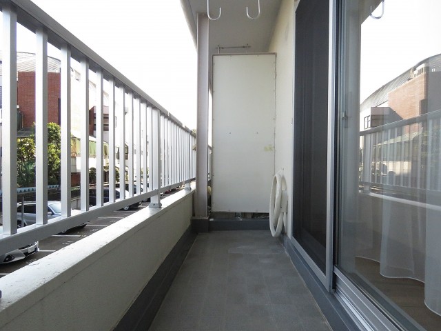 上町マンション　バルコニー