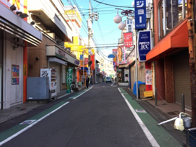 ライオンズマンション桜上水　商店街