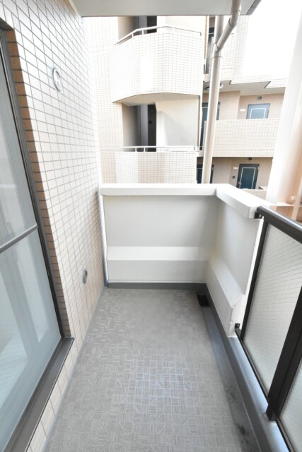 オーベル上馬A 北西側バルコニー