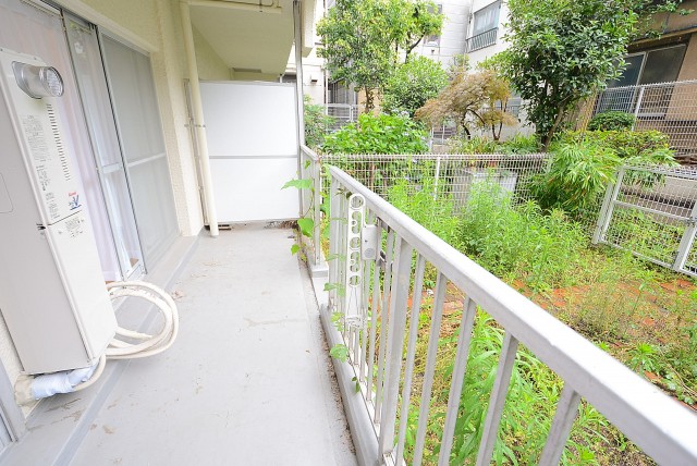 上池袋グリーンハイツ バルコニー～専用庭