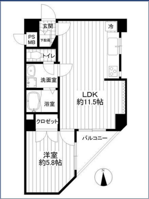 ０エクセル旗の台間取り