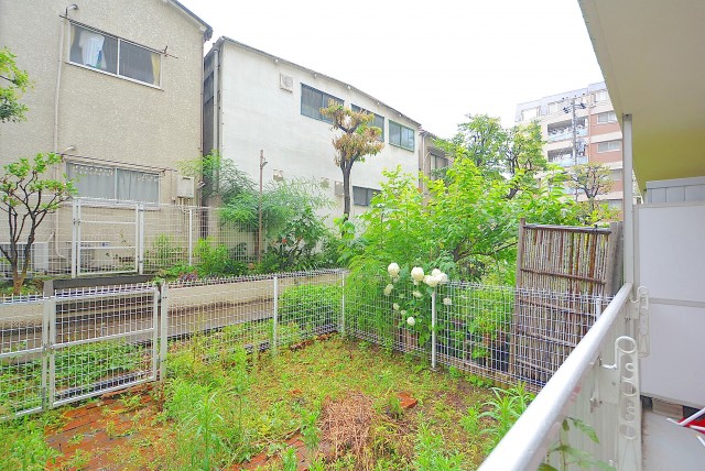上池袋グリーンハイツ バルコニー～専用庭