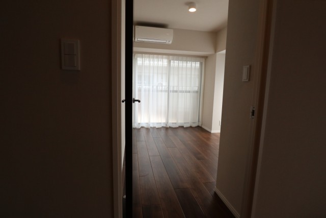 白金台桜苑マンション バルコニー