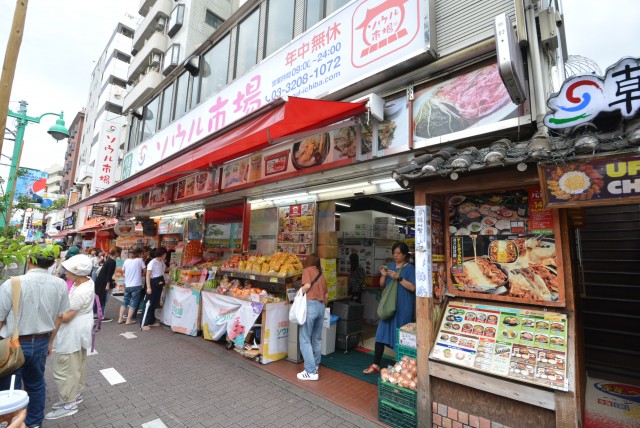 プレジール新宿大久保 駅から