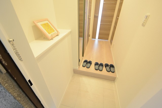 マンション方南町 玄関