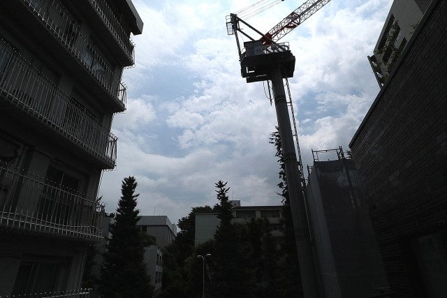 白金台桜苑マンション バルコニー