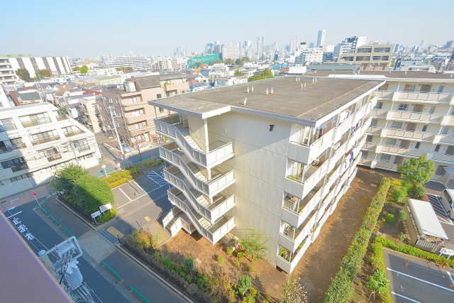 マンション方南町 バルコニー