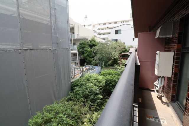 白金台桜苑マンション バルコニー