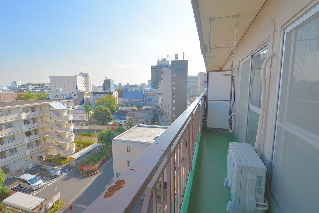 マンション方南町 バルコニー