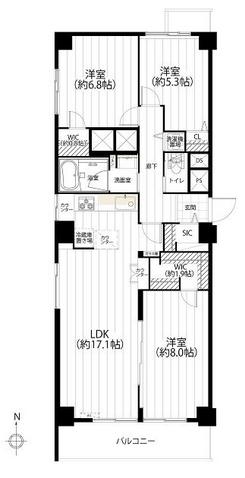 シーアイマンション桜上水 間取り シーアイマンション桜上水 間取り