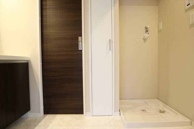 白金台桜苑マンション 洗面台