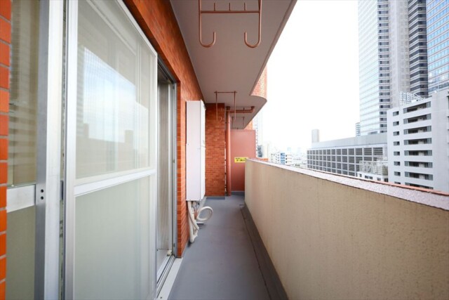 西新宿ダイヤモンドパレス バルコニー