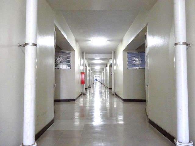 上高田四丁目団地　内廊下