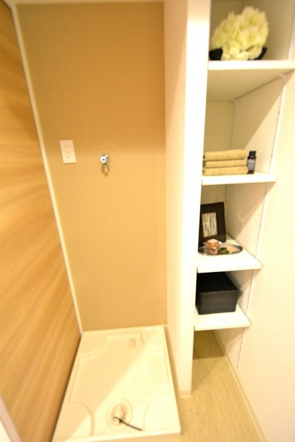 マンション牛込　洗濯機置場