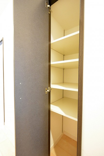 ライオンズマンション広尾第2　4.5帖のサービスルーム廊下収納