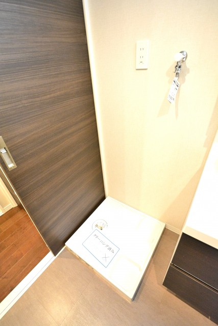 マンション京都白金台　洗濯機置場