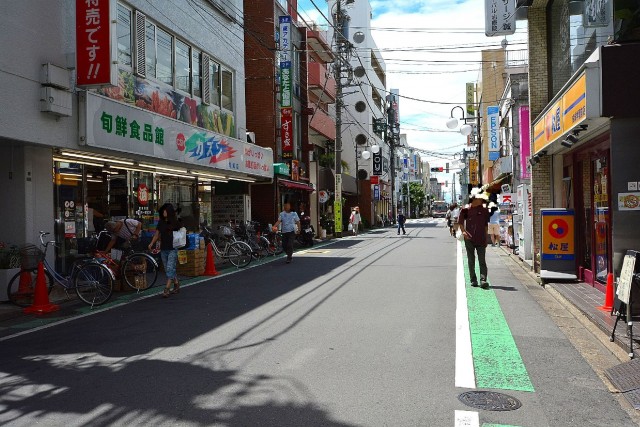 サンライン成城ハイツ　商店街