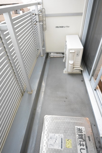 マンション市谷台　バルコニー