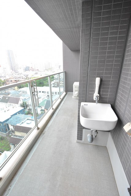 シティハウス四谷三丁目　バルコニー