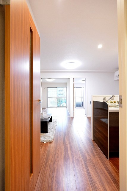 グランドパレス田町　LDK入口