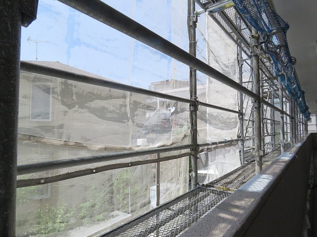 ハイネス尾山台　共用廊下