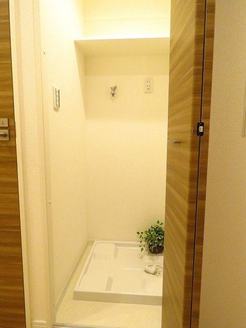 ライオンズマンション桜新町　洗濯機置場