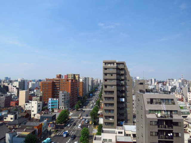 上野ロイヤルハイツ　北側眺望