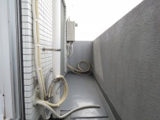 サンライン成城ハイツ　北側バルコニー