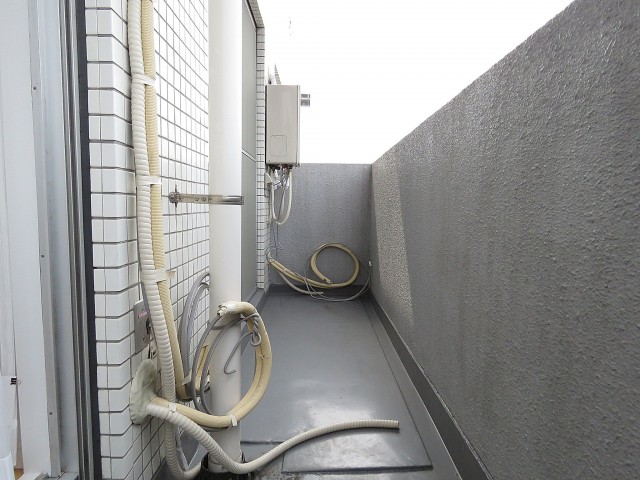 サンライン成城ハイツ　北側バルコニー