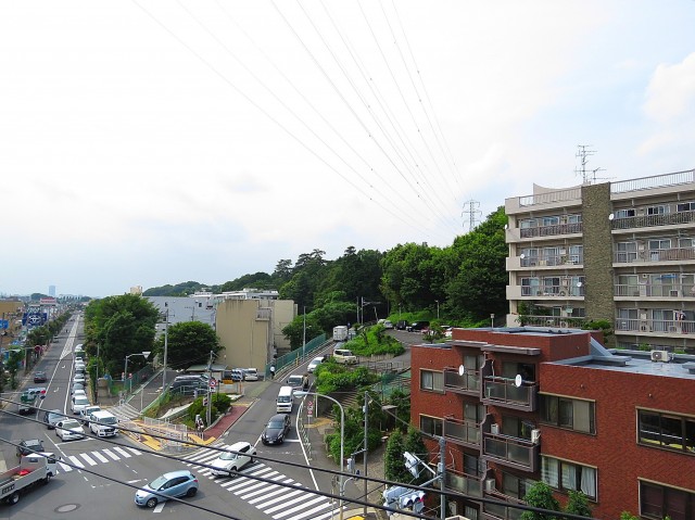 サンライン成城ハイツ　北側バルコニー眺望