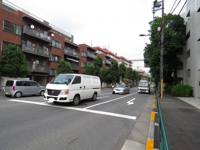 サンライン成城ハイツ　前面道路