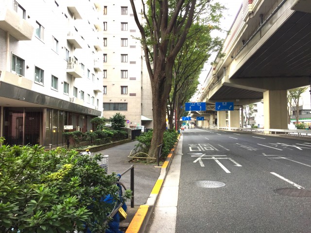 シーアイマンション桜上水　前面道路