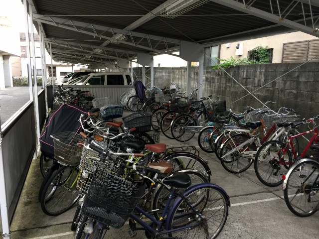 シーアイマンション桜上水　駐輪場