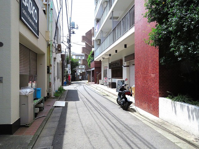 NICハイム大井町　エントランス前道路