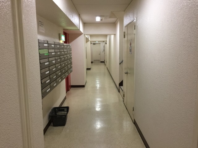 シーアイマンション桜上水　内廊下