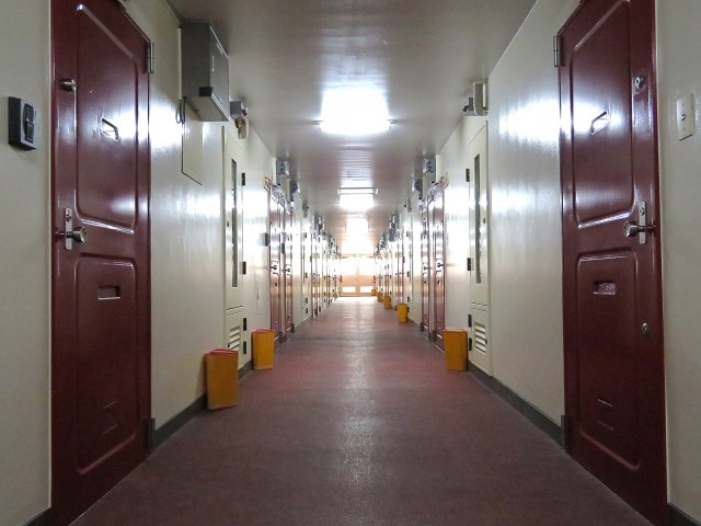 サトミビル　共用廊下