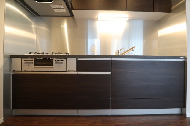 白金台桜苑マンション キッチン