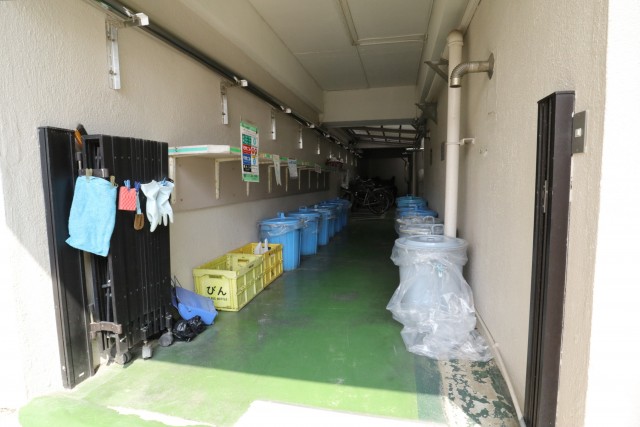 初台ハイホーム ゴミ捨て場