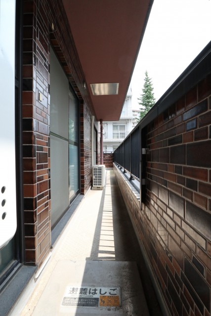 白金台桜苑マンション バルコニー