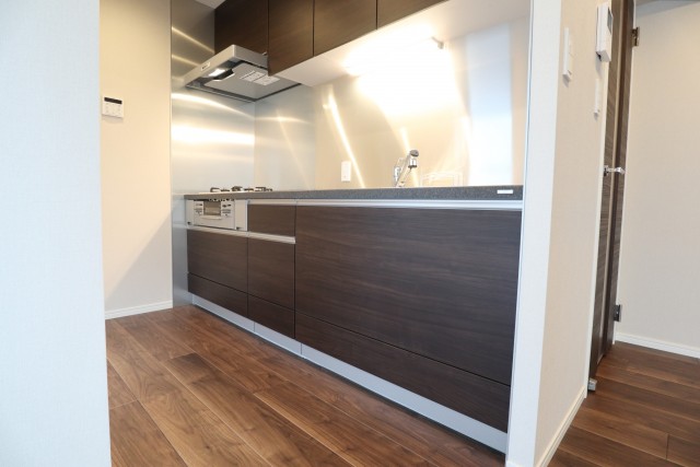 白金台桜苑マンション キッチン
