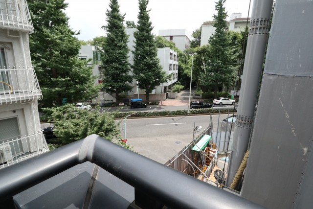 白金台桜苑マンション バルコニー